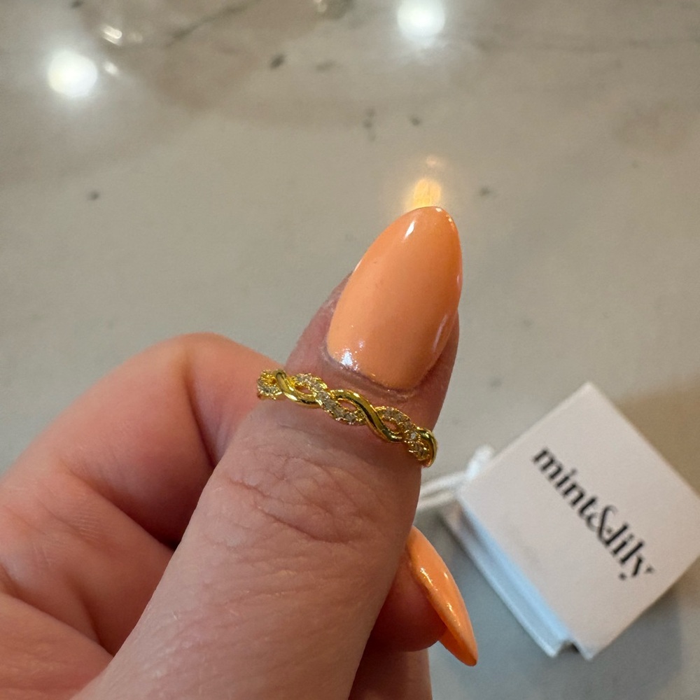 Gold Twist Ring
